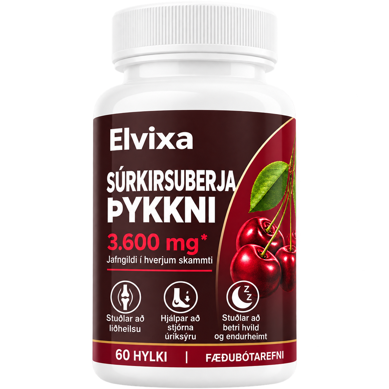 Elvixa súrkirsuberjaþykkni