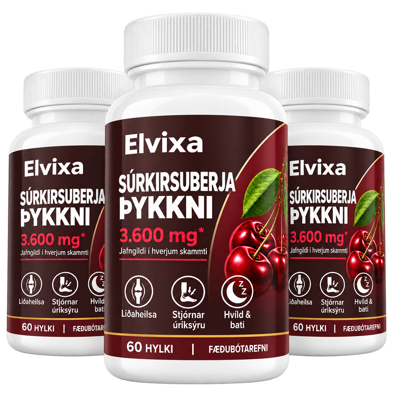 Elvixa® súrkirsuberjaþykkni
