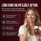 Elvixa – Kaldpressaður súrkirsuberjaþykkni 3.600 mg